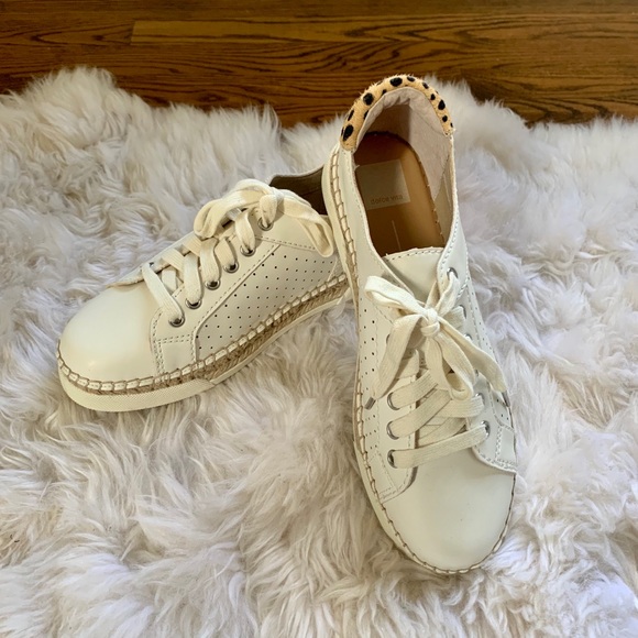 DOLCE VITA Morris Off White Leather Sneakers | 10 - Picture 5 of 9